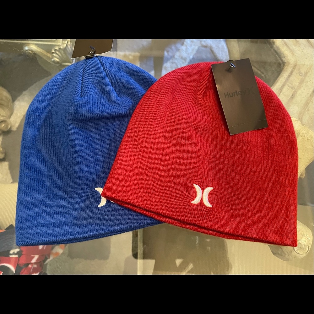 NWT Hurley Icon Staples Beanie bundle